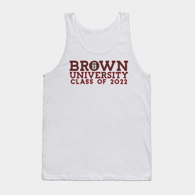 Brown University Class of 2022 Tank Top by MiloAndOtis